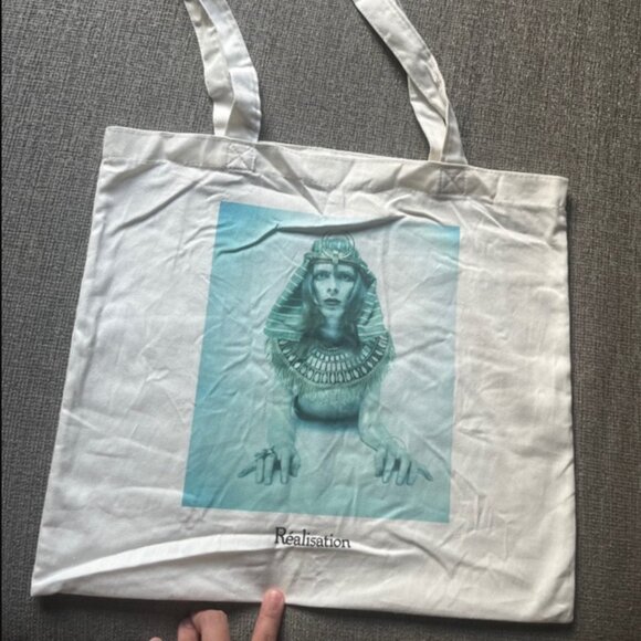 rare Realisation Par Capulet Silk Slip Midi Dress - David Bowie tote included! - Picture 2 of 16